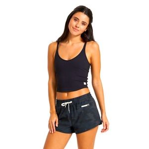 Vuori Ribbed Cropped Tank.